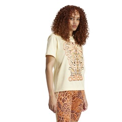 Camiseta Feminina adidas Farm Manga Curta Tee - Foto 3