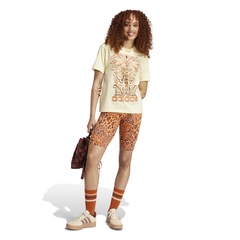 Camiseta Feminina adidas Farm Manga Curta Tee - Foto 4