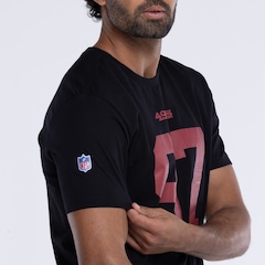 Camiseta do San Francisco 49ers NFL Masculina Player Bosa NF016 - Foto 4