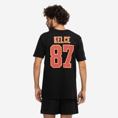 Camiseta do Kansas City Chiefs NFL Masculina Player Kelce NF023 - Foto 3