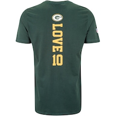 Camiseta do Green Bay Packers NFL Masculina Player Love NF059 - Foto 2