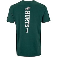 Camiseta do Philadelphia Eagles NFL Masculina Player Hurts NF060 - Foto 2