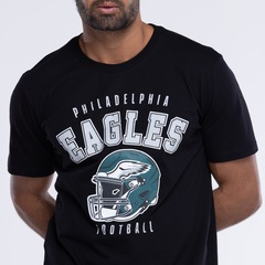Camiseta do Philadelphia Eagles NFL Masculina Player Hurts NF062 - Foto 3