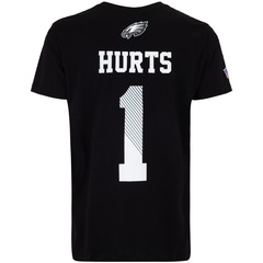 Camiseta do Philadelphia Eagles NFL Masculina Player Hurts NF064 - Foto 2