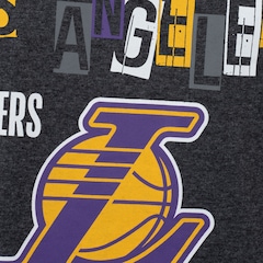 Camiseta do Los Angeles Lakers NBA Juvenil N0196 Collage - Foto 3