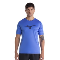 Camiseta Masculina Mizuno Manga Curta Run Spark - Foto 1