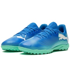 Chuteira Society Adulto Puma Future 7 Play TT - Foto 2