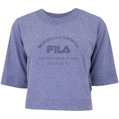 Camiseta Feminina Fila Manga Curta Vitar Sportiva - Foto 3