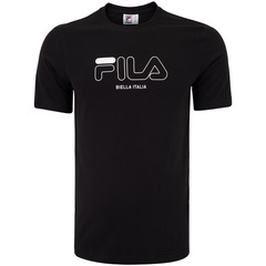 Camiseta Masculina Fila Manga Curta Slim Classic - Foto 1