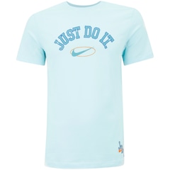 Camiseta Masculina Nike Manga Curta Sportswear 6MO Just Do It - Foto 1