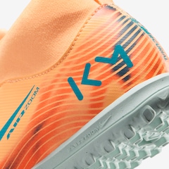 Chuteira Society Infantil Nike Zoom Mercurial Superfly 10 Academy Kylian Mbappé - Foto 8