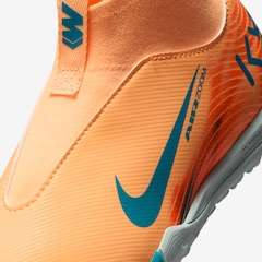 Chuteira Society Infantil Nike Zoom Mercurial Superfly 10 Academy Kylian Mbappé - Foto 9