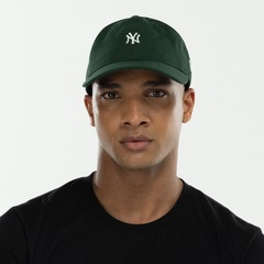 Boné Aba Curva do New York Yankees MBL 920 New Era Strapback Mini DK Adulto - Foto 4