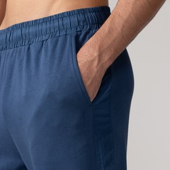 Calça de Moletom Masculina Oxer Recorte - Foto 4