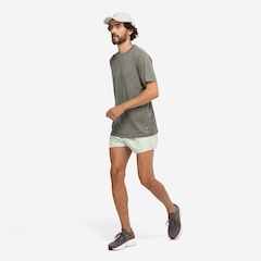 Camiseta Masculina Oxer Manga Curta Recorte Refletivo Respirável - Foto 4