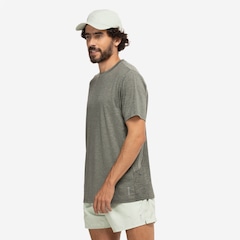 Camiseta Masculina Oxer Manga Curta Recorte Refletivo Respirável - Foto 5