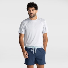 Bermuda Masculina Oxer Swim Liso Contraste - Foto 3