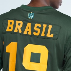 Camiseta do Green Bay Packers NFL Masculina Jersey SP Game - Foto 4