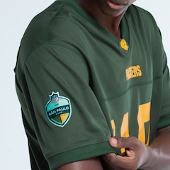 Camiseta do Green Bay Packers NFL Masculina Jersey SP Game - Foto 3