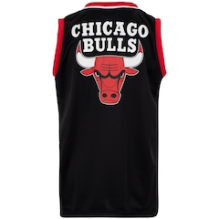 Kit de Uniforme do Chicago Bulls Infantil Braziline NBA Camiseta Regata + Calção - Foto 3