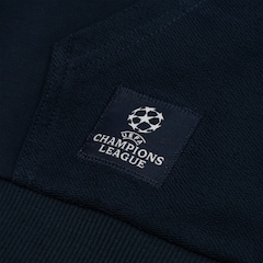 Blusa de Moletom UEFA Champions League com Capuz Masculina - Foto 3
