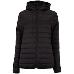 Jaqueta Feminina Nord com capuz Puffer Packable Bolso com zíper - Foto 1