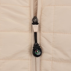 Jaqueta Feminina Nord com capuz Puffer Packable Bolso com zíper - Foto 3