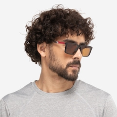 Óculos Oxer Haste Emborrachada Polarizado Lente Fumê - Foto 4