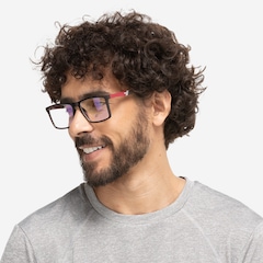 Óculos Oxer Haste Emborrachada Polarizado Lente Fumê - Foto 6