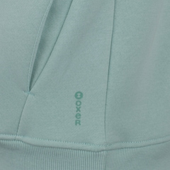 Blusa de Moletom Feminina Oxer Careca Bolso Externo Selado - Foto 3