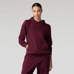 Blusa de Moletom Feminina Oxer com Capuz Canguru - Foto 1