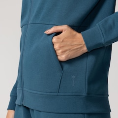 Jaqueta de Moletom Feminina Oxer com Capuz Bex Selado - Foto 4