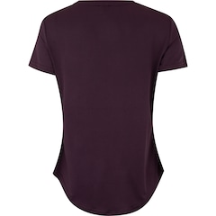Camiseta Feminina Oxer Manga Curta Estampada Refletivo - Foto 2