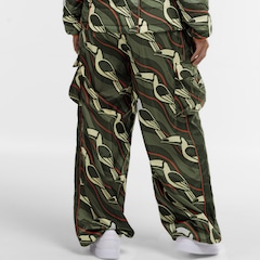 Calça Feminina Farm Nylon Forrada Tucano Gráfico - Foto 3