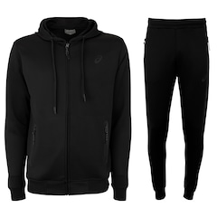 Conjunto de Agasalho Masculino ASICS Interlock Bolso Fusionado - Video 1