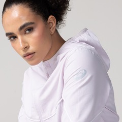 Jaqueta Feminina Pinstripe Plana Bolso Seguro ASICS - Foto 5
