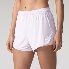 Short Feminino ASICS Pinstripe 2 em 1 Bolso Interno - Foto 2