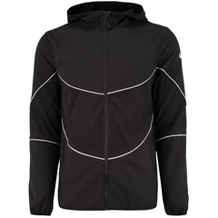 Jaqueta Masculina ASICS Pinstripe Bolsos Seguros Plana - Foto 7