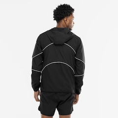Jaqueta Masculina ASICS Pinstripe Bolsos Seguros Plana - Foto 2