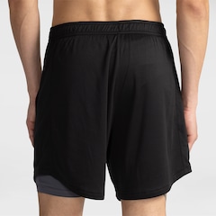 Bermuda Masculina ASICS Malha 2 em 1 Elástico Logo - Foto 2