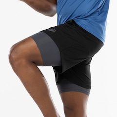 Bermuda Masculina ASICS Malha 2 em 1 Elástico Logo - Foto 7