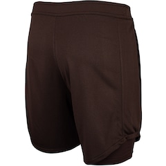 Bermuda Masculina ASICS Malha 2 em 1 Elástico Logo - Foto 2