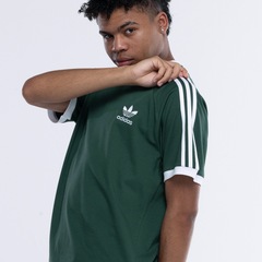 Camiseta adidas Manga Curta 3 Stripes - Foto 6