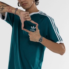 Camiseta adidas Originals Manga Curta 3 Stripes - Foto 5