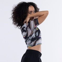 Blusa Cropped adidas Mesh BBT Pride - Foto 4