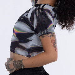 Blusa Cropped adidas Mesh BBT Pride - Foto 6