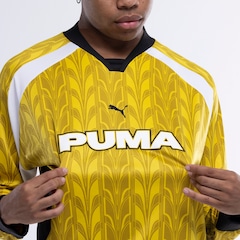 Camiseta Puma Manga Longa Football Jersey Longsleeve - Foto 5
