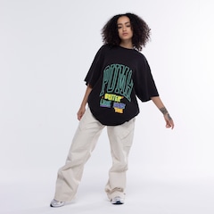 Camiseta Puma Manga Curta Getting Crafty Gender Neutral - Foto 2