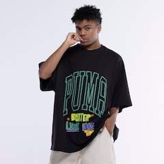 Camiseta Puma Manga Curta Getting Crafty Gender Neutral - Foto 3