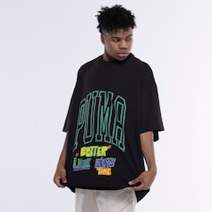 Camiseta Puma Manga Curta Getting Crafty Gender Neutral - Foto 4